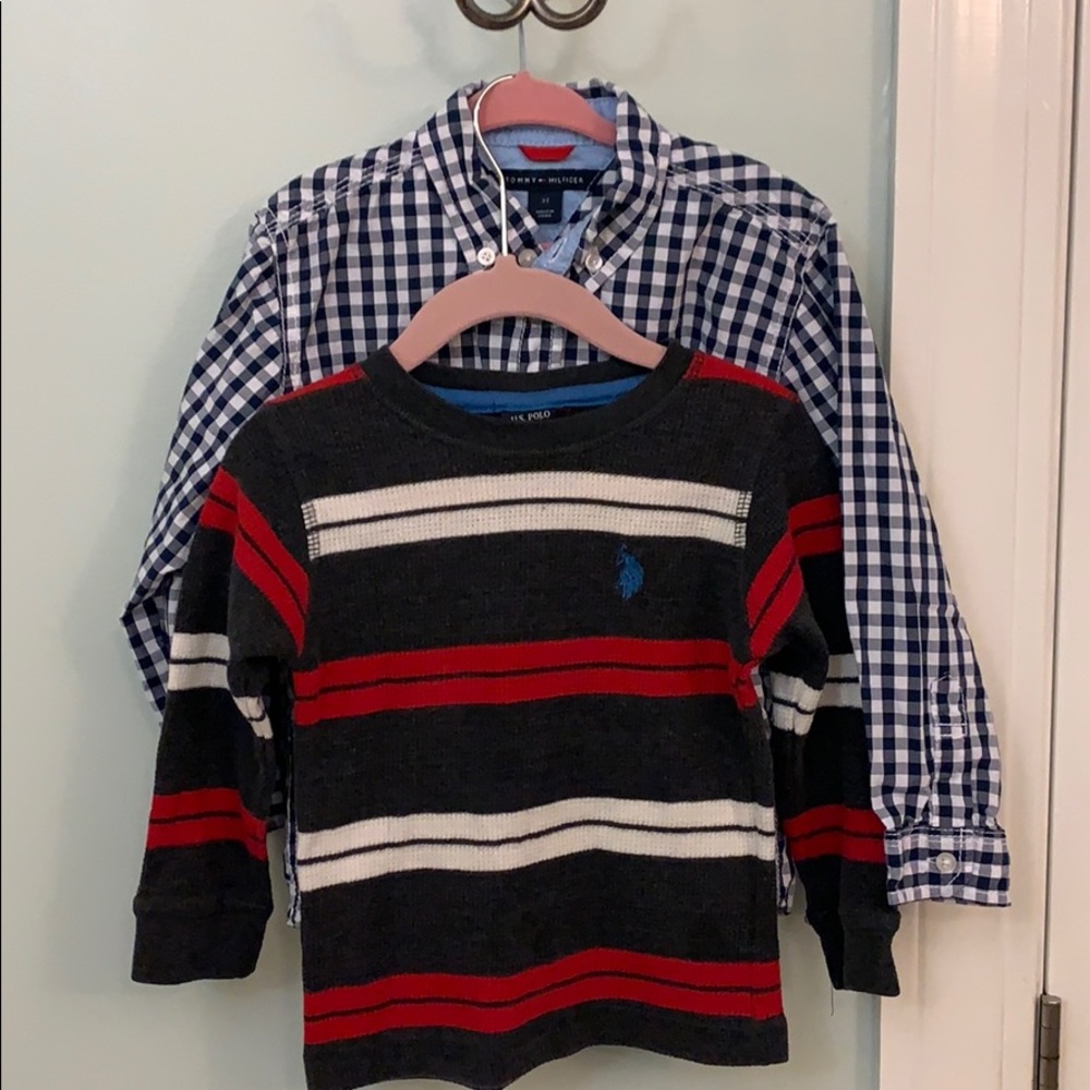 Preppy set! Size 3t. Hilfiger and Ralph Lauren